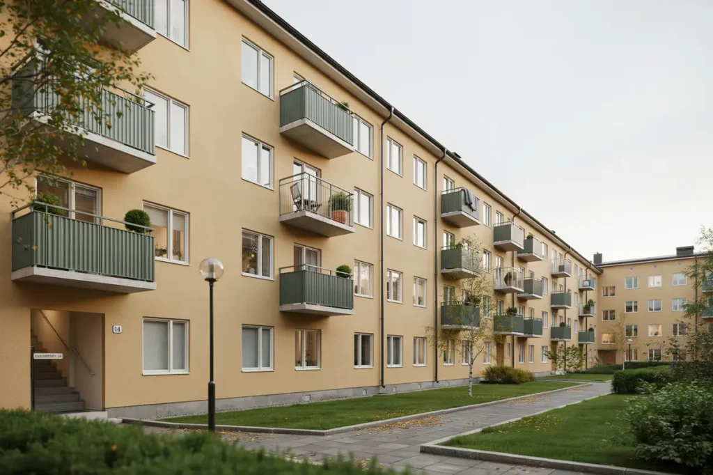 renovering av balkonger med nya r cken i guldheden johanneberg