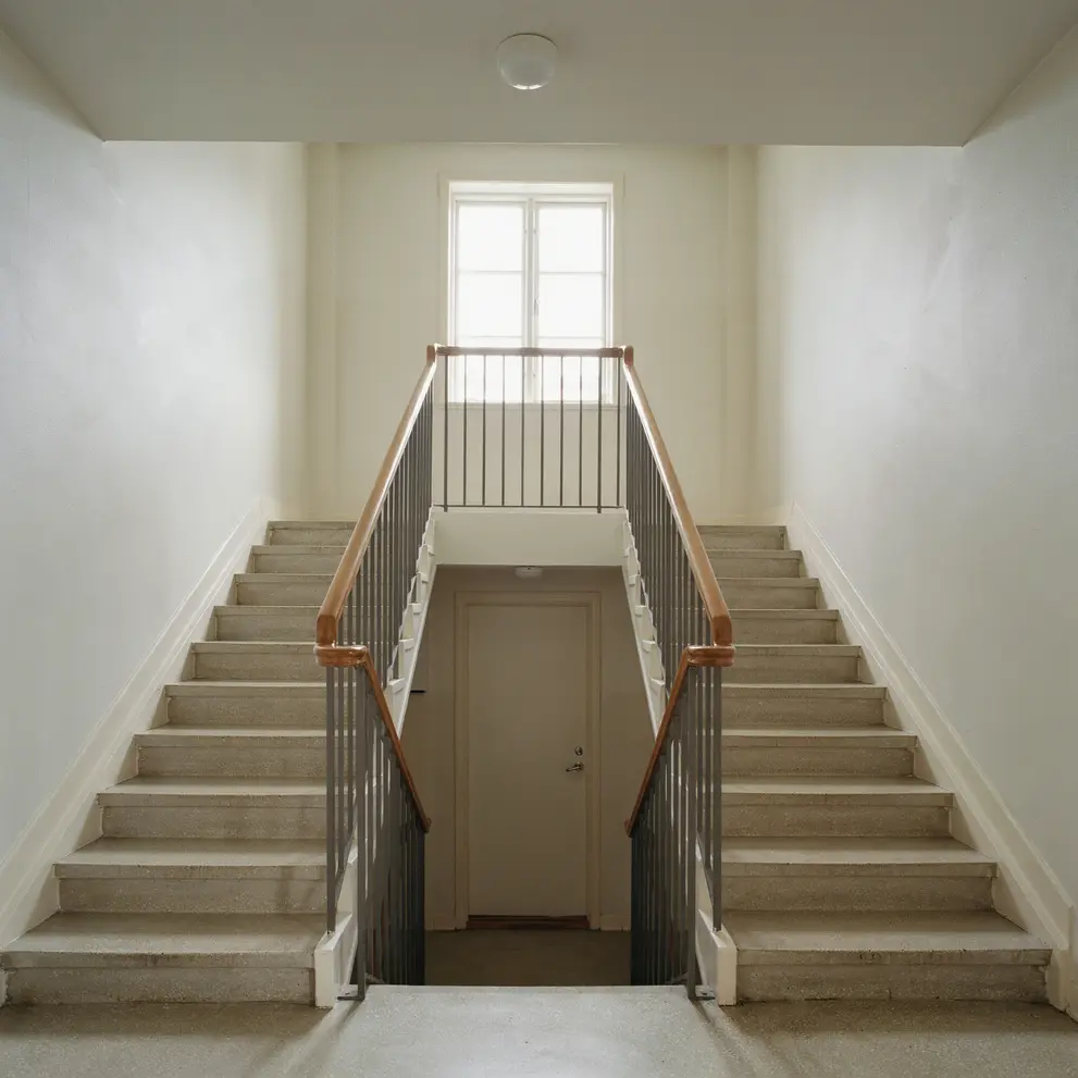 forbattringsmalning underhallsrenovering av trapphus johanneberg goteborg