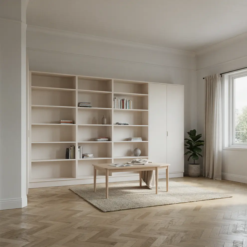 mobelmontering platsbyggda bokhyllor garderober johanneberg goteborg