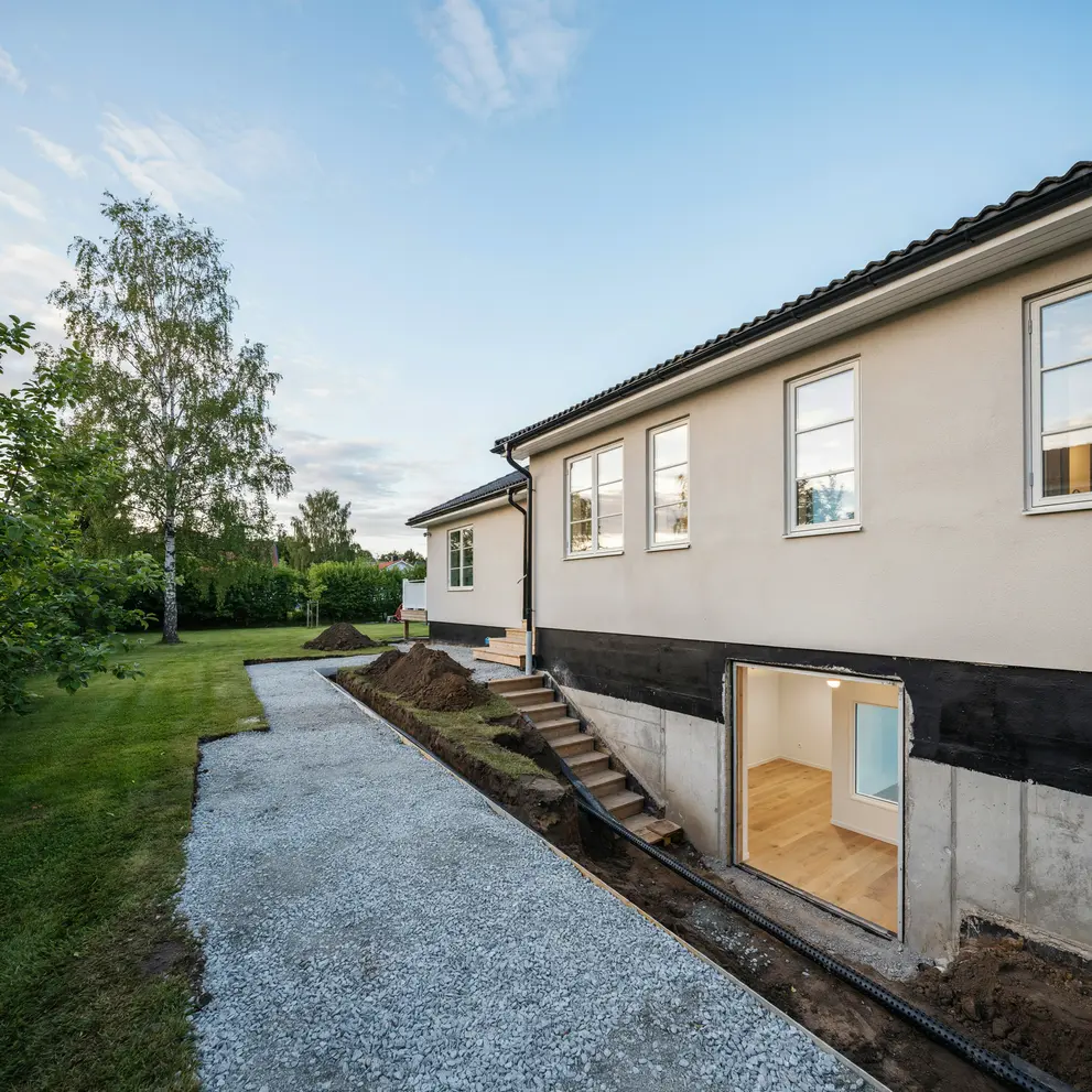 renovera kallare dranera husgrund johanneberg goteborg